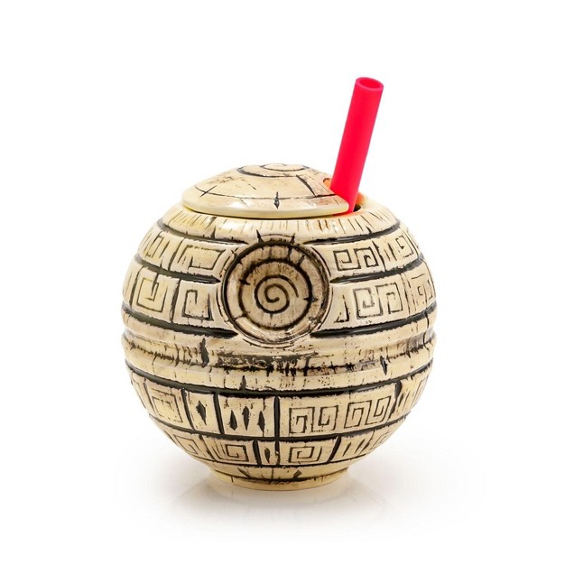 Beeline Creative Geeki Tikis Star Wars Death Star Ceramic Mug Holds 24 Ounces