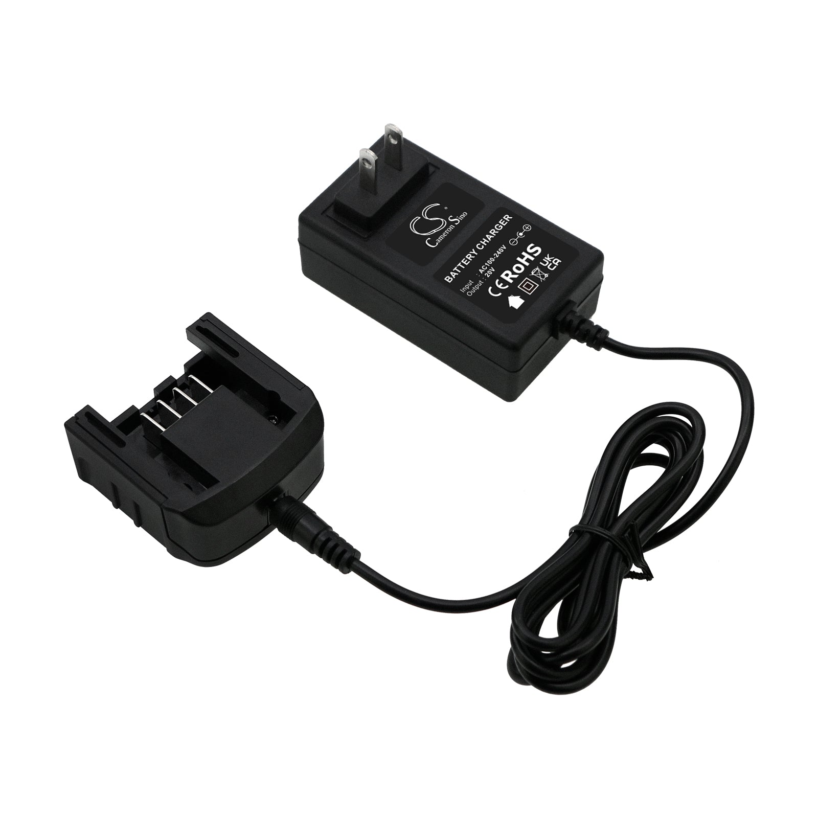 Black amp Decker ASD18 Typ 1 ASD18 Typ 2 ASD184 Typ 1 ASD184 Typ 2 ASL186 H1 ASL186K ASL188 H1 ASL188K BCD001 H1 BCD001 Replacement Mini Battery Charger BatteryClerkcom Mini Battery Charger