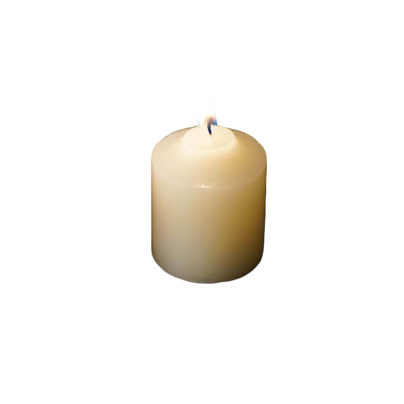 12 Pack Ivory Votive Candles, Mini Multi-Purpose Candle Decor 2