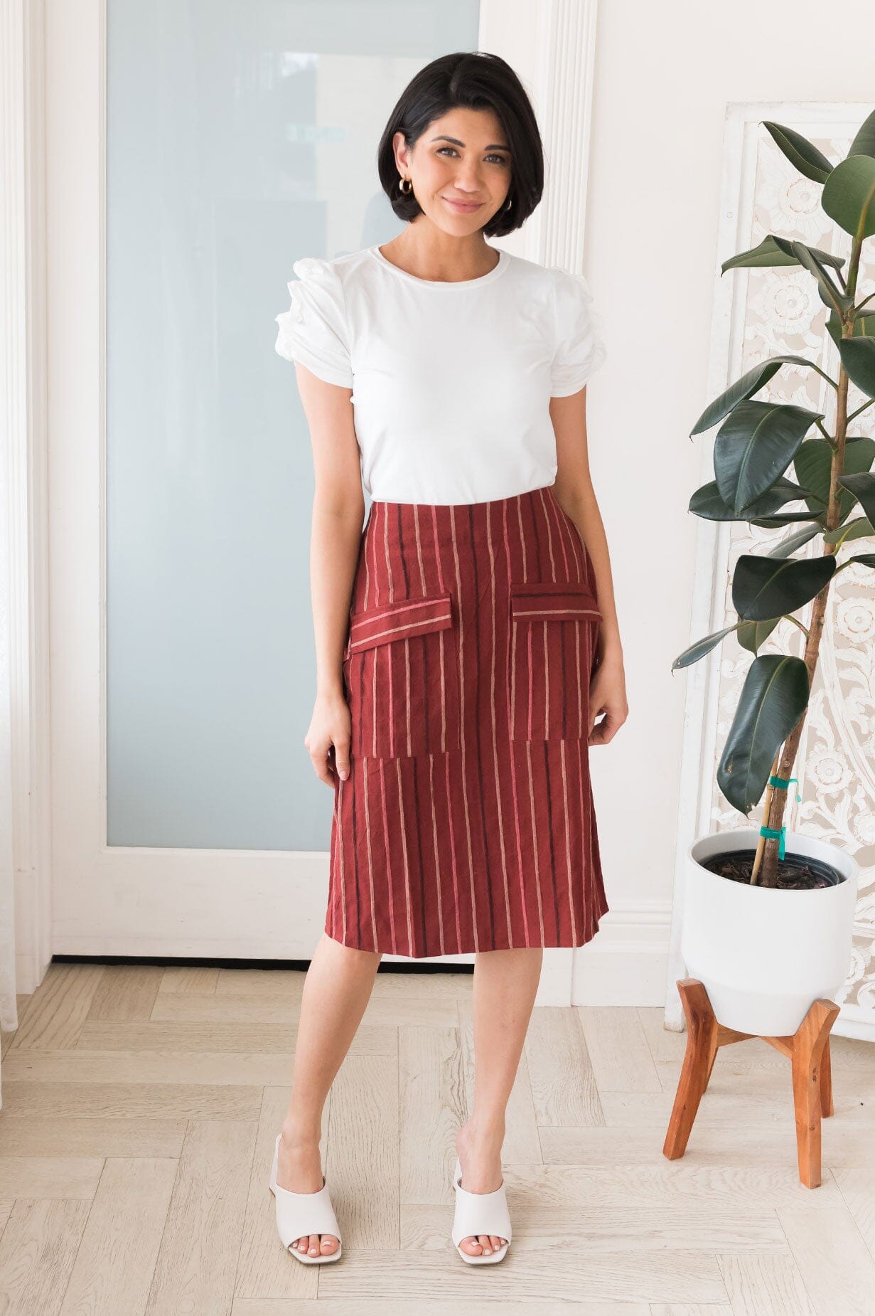 Rising Sun Modest Skirt