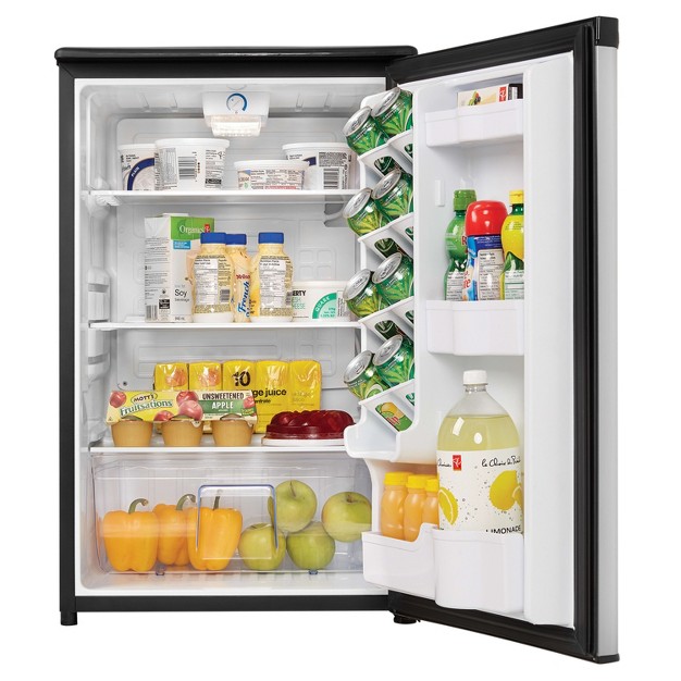 Danby Dar044a4bsldd 4 4 Cu Ft Compact Fridge In Stainless Steel