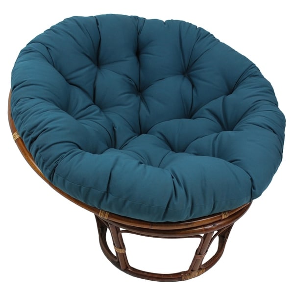 Bali 42-inch Papasan Chair with Twill Cushion