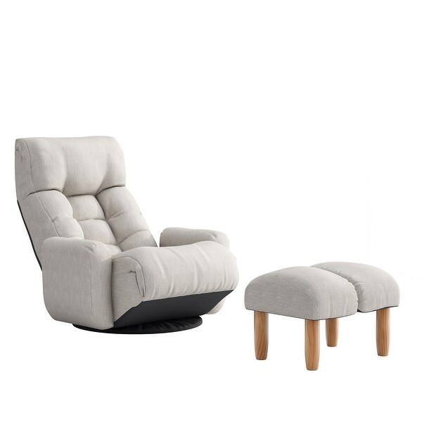 360 degree rotatable sofa chair with adjustable head and waist