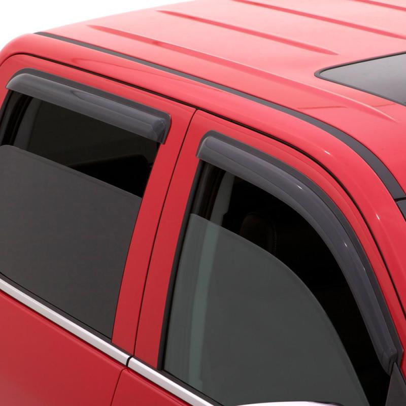 Auto Ventshade (AVS) Ventvisor® Deflector 4 pc.; Smoke Fits 2017 Dodge Grand Caravan