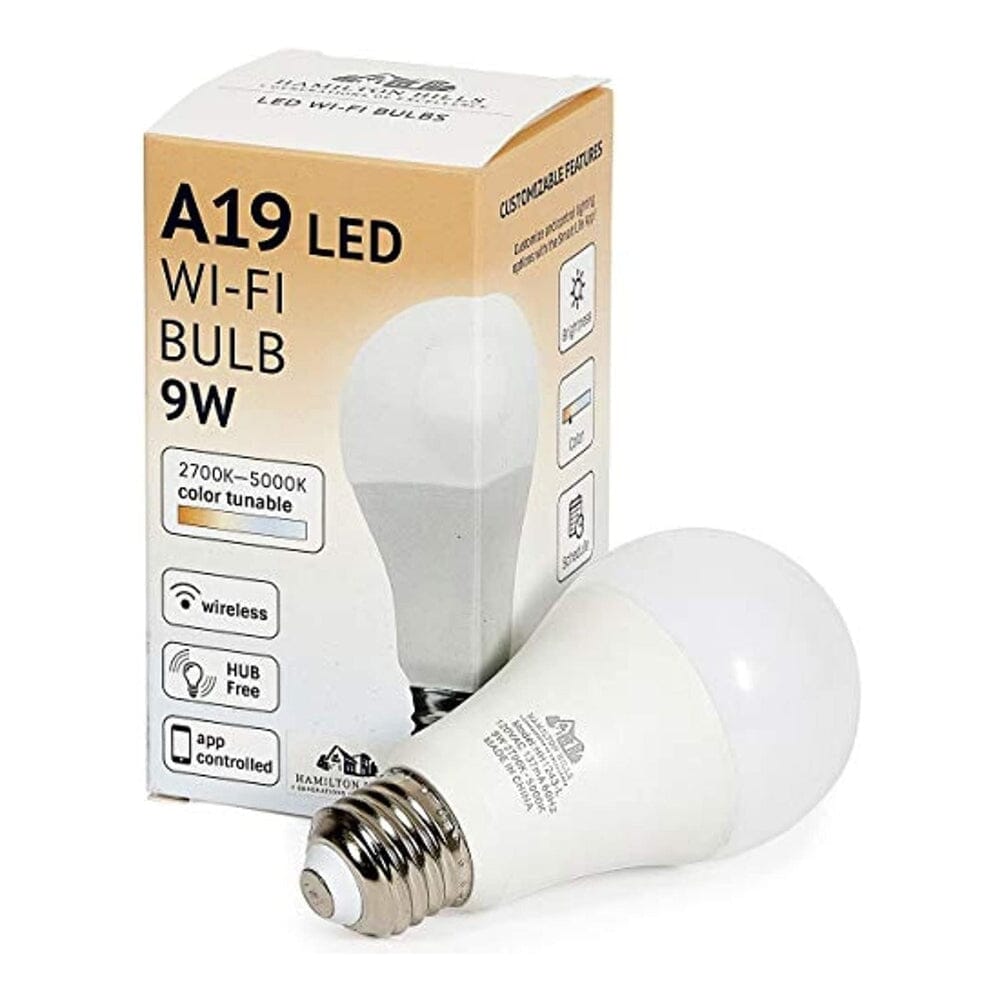 LED Smart Bulb - A19 E26 Dimmable Lightbulb