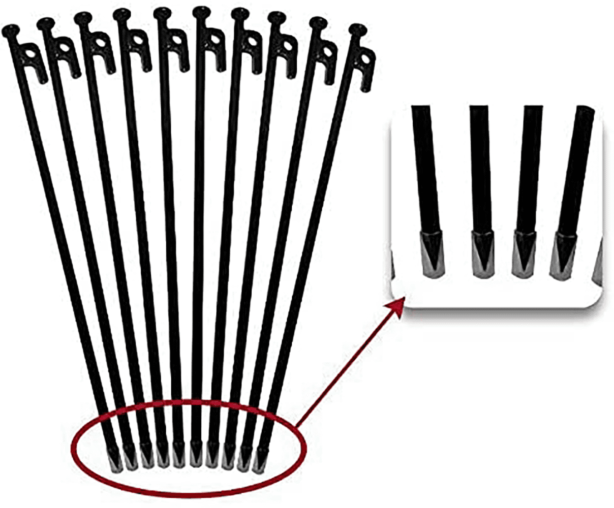 DANCHEL OUTDOOR Forged Steel Heavy Duty 16" Extra Long Tent Stakes for Hard Camping Tents and Beach Awnings Black