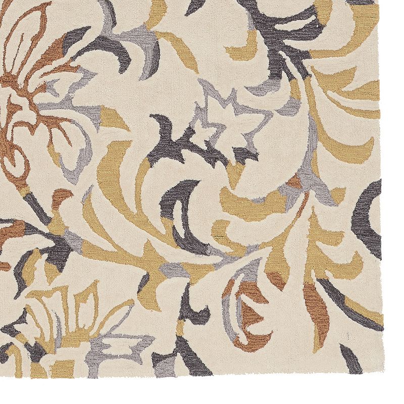 Linon Trio Branches Rug