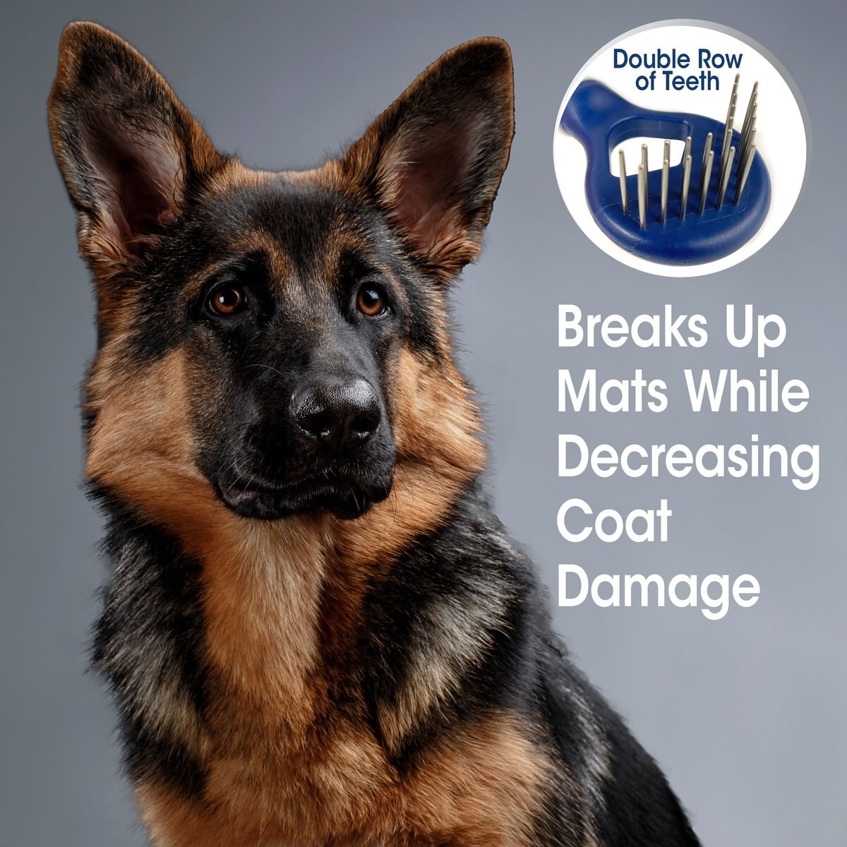 Four Paws Magic Coat Professional Series Instant Mat and Tangle Remover Rake and Comb