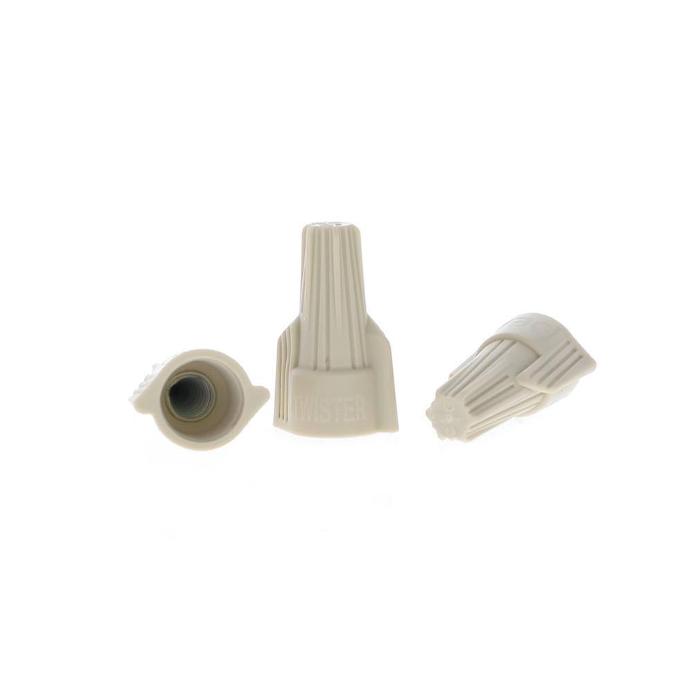 IDEAL 341 Tan Twister Wire Connector (250-Pack) 30-1341J