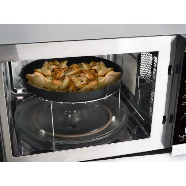 Danby 1.0 cu. ft. Countertop Microwave Oven with Air Fry DDMW1060BSS-6