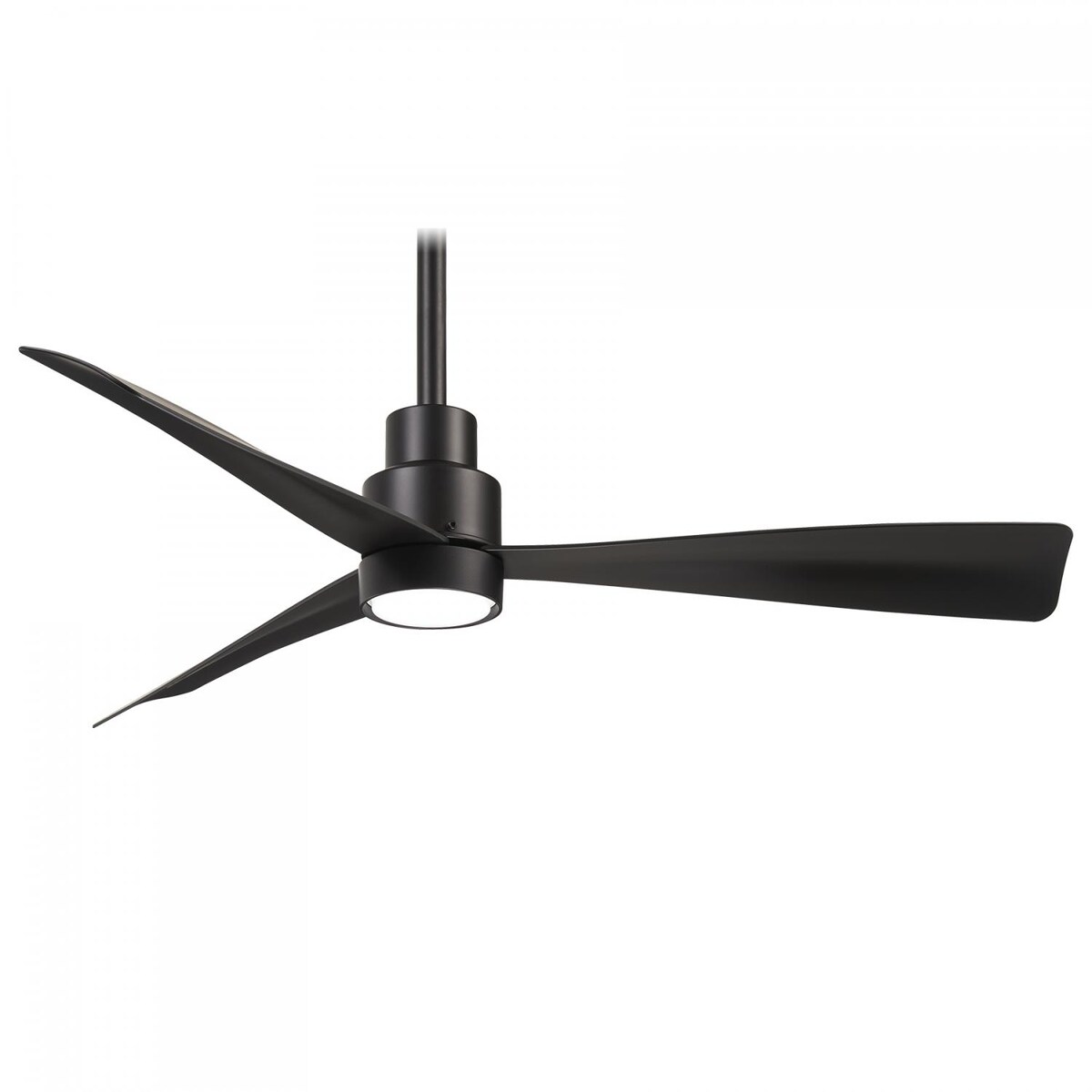 Minka-Aire Simple 44-Inch 3-Blade Ceiling Fan in Coal Finish W/ Coal Blades