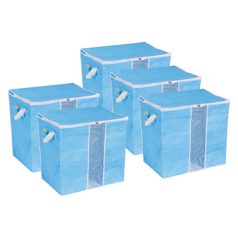 Closet Organizers Storage Bag Clothes Storage Bags Container， 5pcs