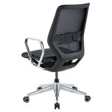 WorkPro Sentrix Ergonomic Mesh/Mesh Mid-Back Manager Chair， Fixed Arms， Black， BIFMA Certified