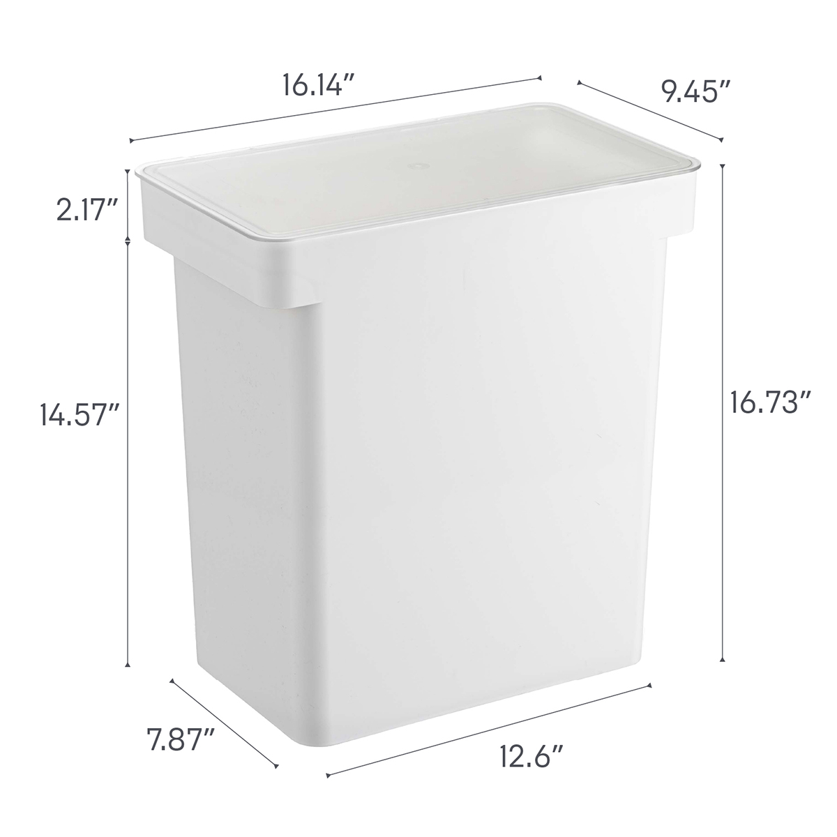 Yamazaki Tower Rolling Airtight Pet Food Container