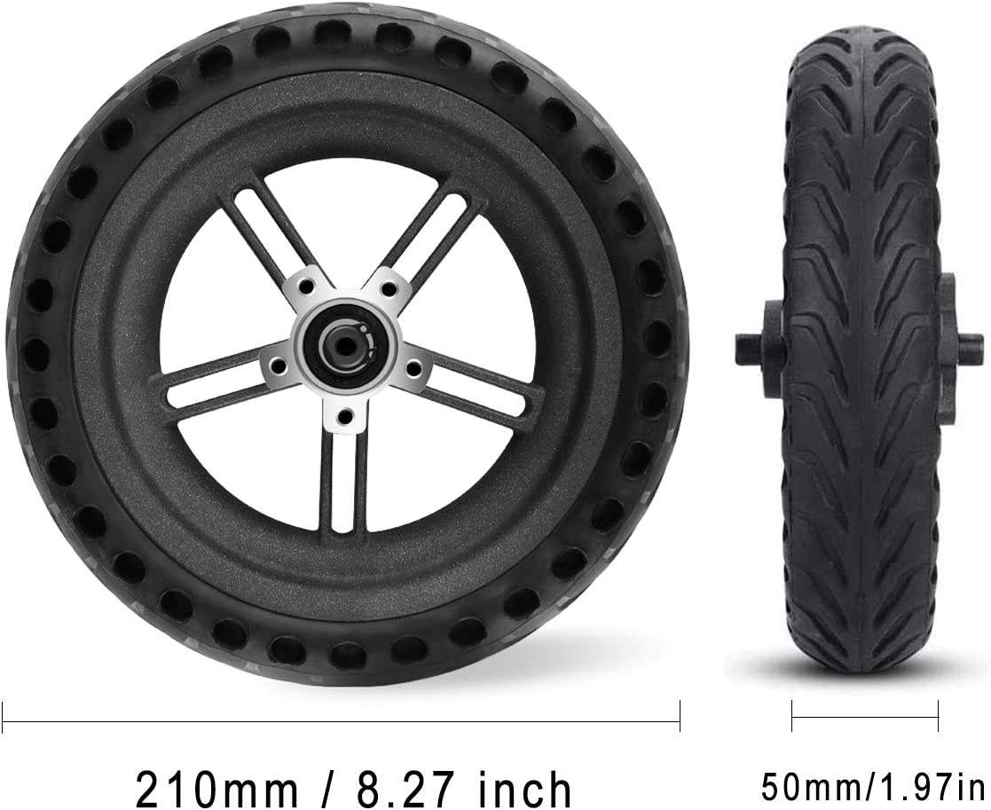 New Image EU Warehouse Electric Scooter 8.5 Inch Rear Wheel Hub Explosion Proof Solid Tire For Mijia M365 Pro Electric Scooter