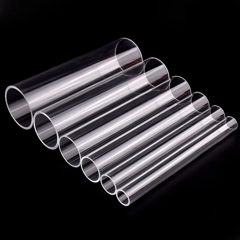 O.D 3mm~110mm High Transparent Acrylic Tube Fish Tank Aquarium Plexiglass Tube Garden Irrigation Water Supply Pipe