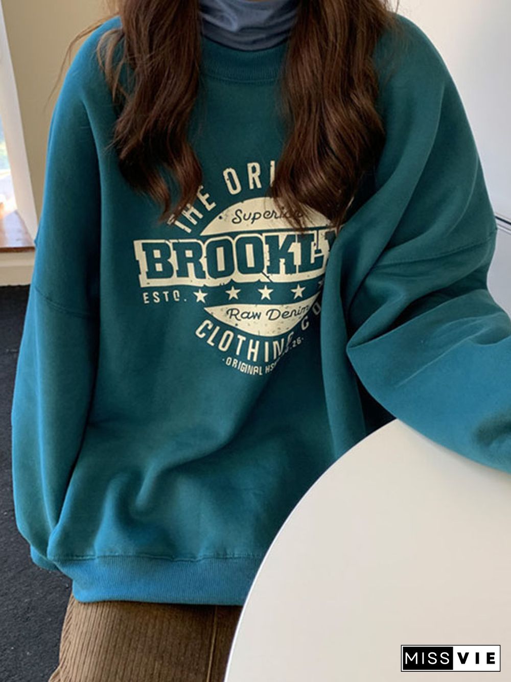 Brooklyn Graphic Crew Sweatshirt