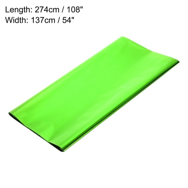 3 Pack Disposable Plastic Tablecloths 54x108