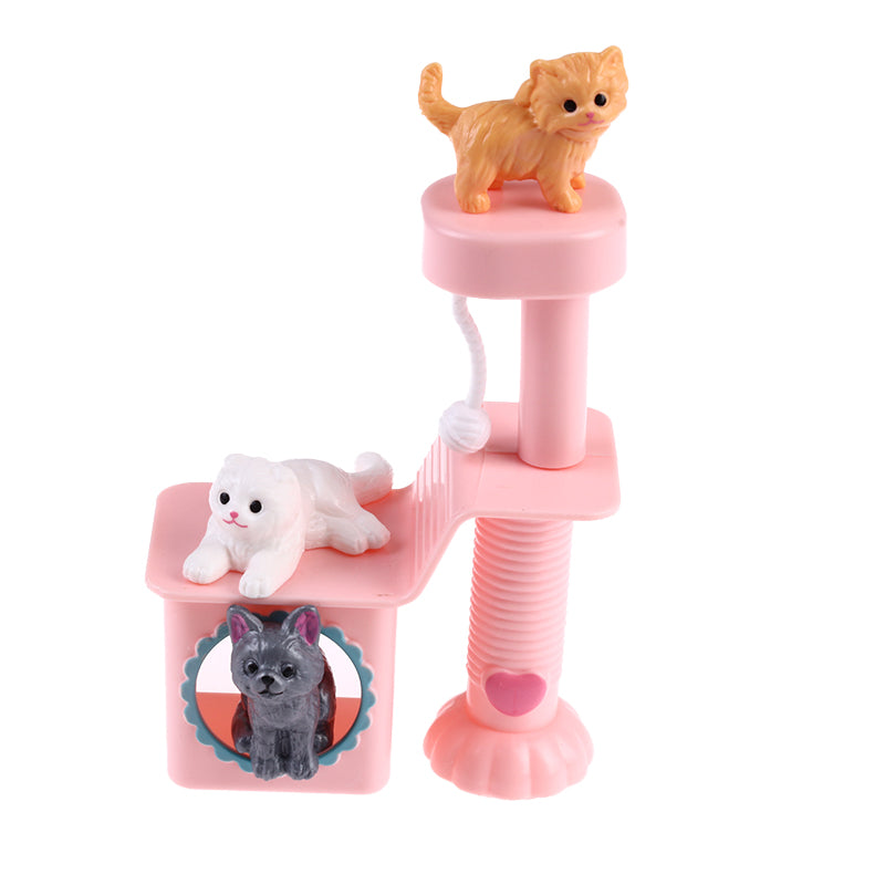 Doll Pet Cat Accessories Dollhouse Furniture Cute Toys for Barbies Miniature