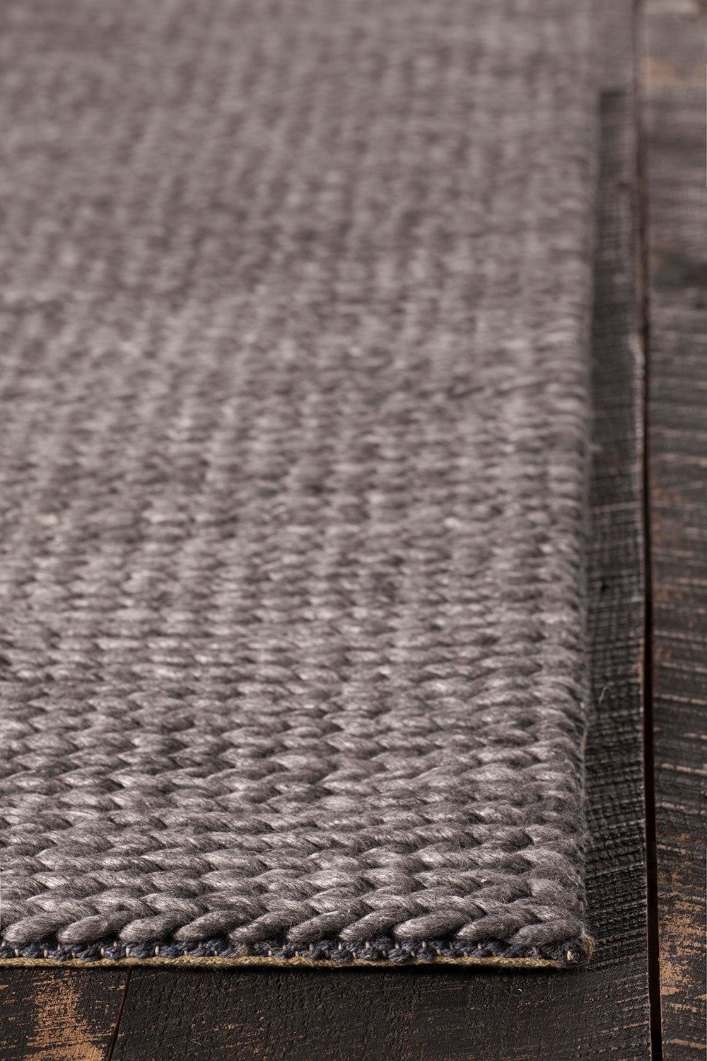 Chloe Grey Hand Woven Rug