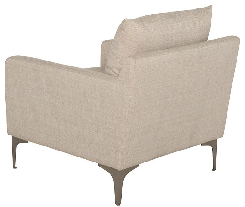 Nuevo Furniture Anders Single Seat Sofa   Midcentury   Armchairs And Accent Chairs   by Unlimited Furniture Group  Houzz