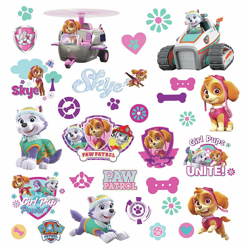 RoomMates Paw Patrol Girl Pup Wall Decal