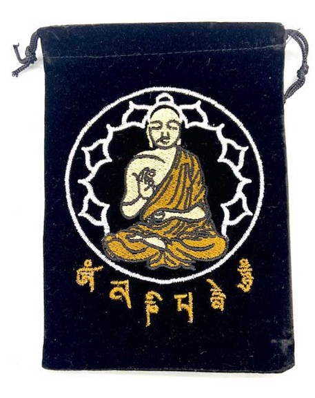 AzureGreen RV57081  (set of 10) 5x 7 Buddha Blac...