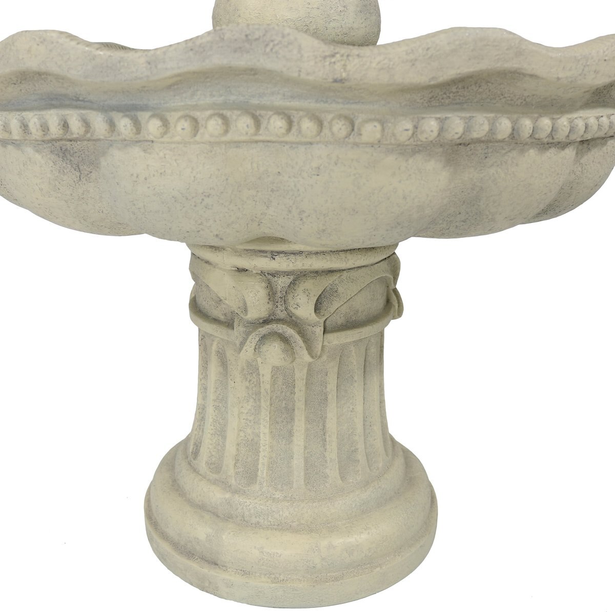 Sunnydaze Decor 3-Tier Pineapple Outdoor Water Fountain