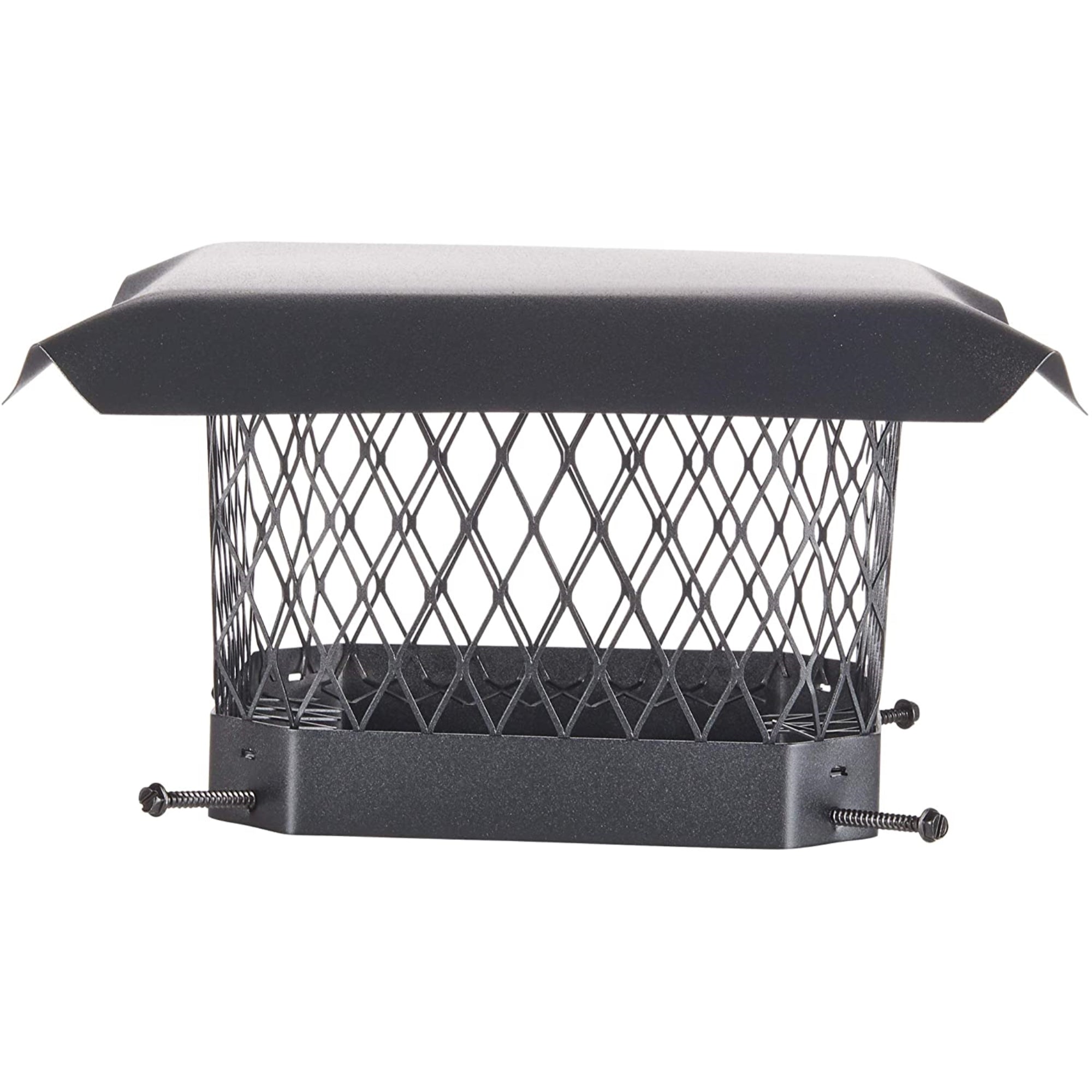 Shelter SC99 Single-Flue Black Galvanized-Steel Chimney Cap (9