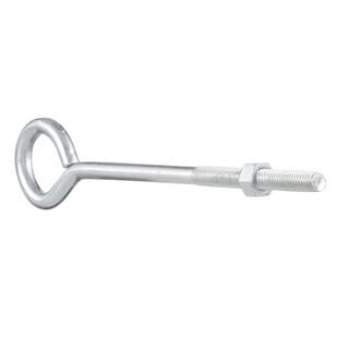 Everbilt 38 in. x 8 in. Zinc-Plated Eye Bolt with Nut 806756