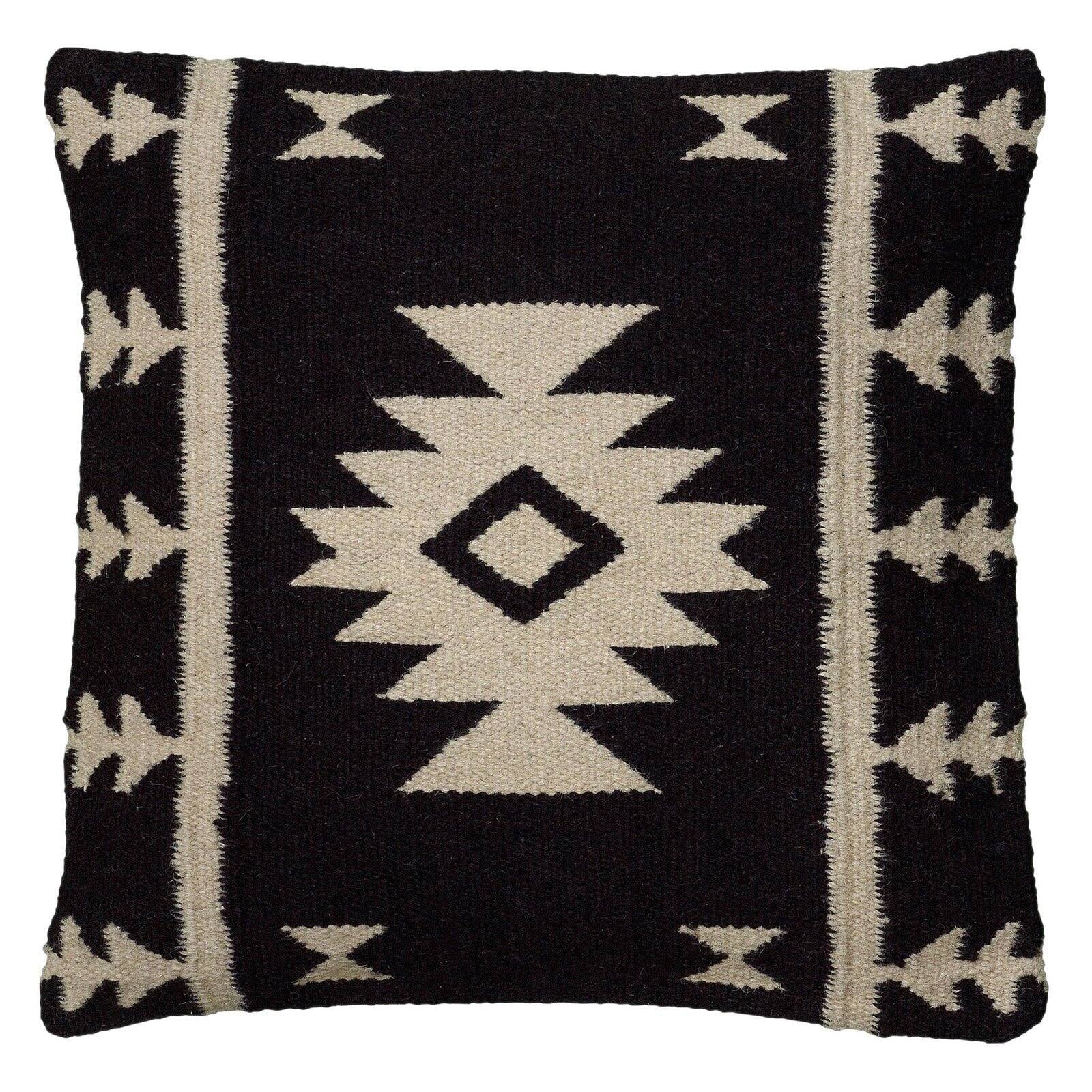 Rizzy Home Woven Southwestern Traditional Pattern Decorative Throw Pillow