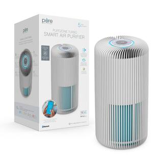 Pure Enrichment PureZone Cylinder Air Purifier - White PEAIRCYL-RT