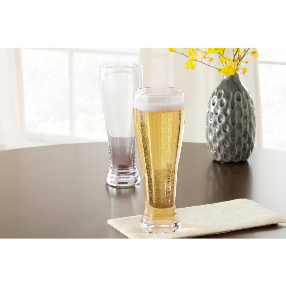 Home Decorators Collection 25.5 oz. Weizen Beer Glasses (Set of 4) DHA04263