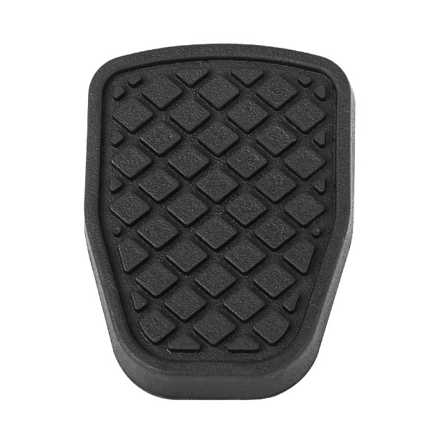 Unique Bargains Car Brake Clutch Pedal Pads Cover For Subaru Forester 1997 2002 Black 2pcs