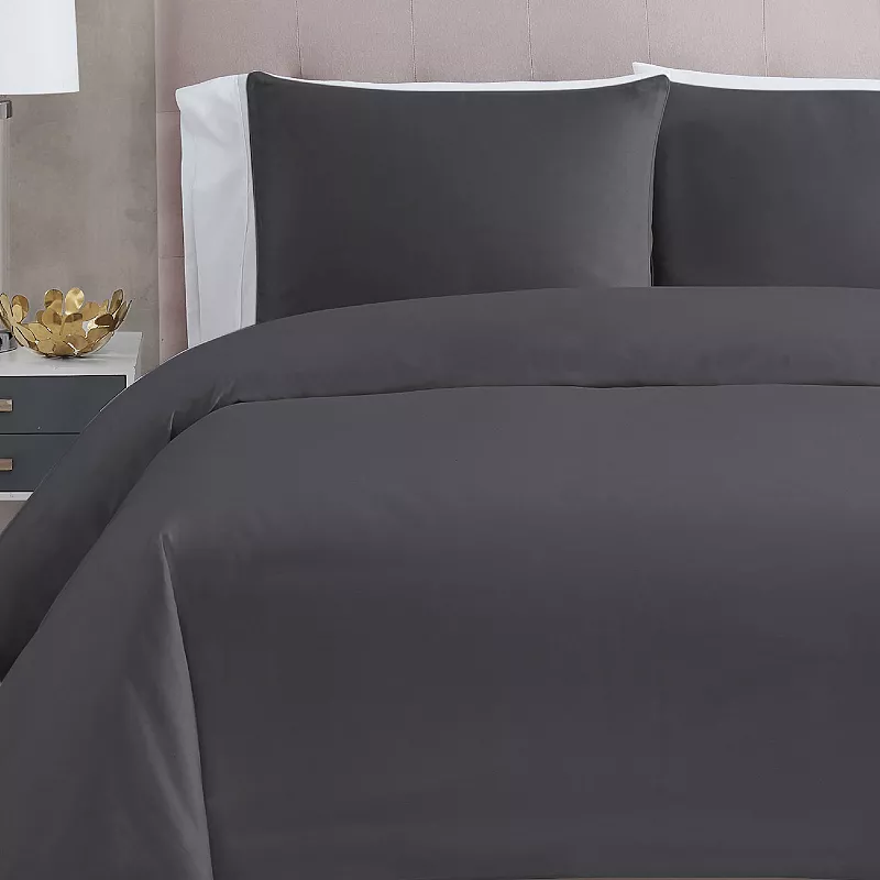 Christian Siriano New York? 300 Thread Count Cotton Sateen Duvet Set with Shams