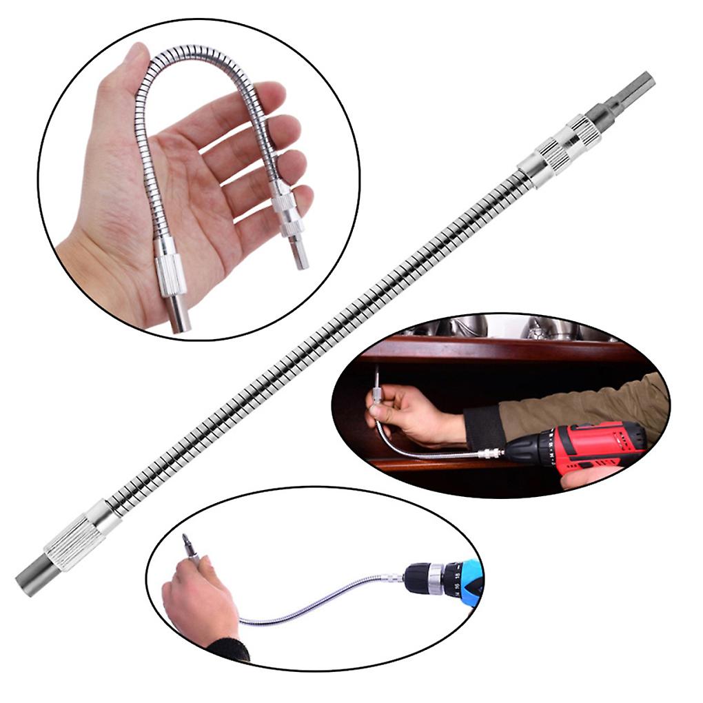 Flexible Electric Drill Shaft 150-400mm Drill Bit Shaft Extention Screwdriver Bit Multi-angle Work For Electric Drill Snake Bit