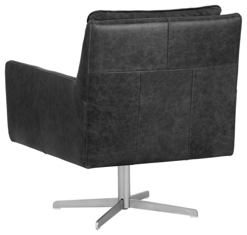 Easton Swivel Lounge Chair   Contemporary   Armchairs And Accent Chairs   by Sunpan Modern Home  Houzz