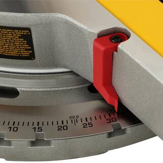 DW 15 Amp Corded 12 in. Double Bevel Sliding Compound Miter Saw Blade Wrench Material Clamp and Heavy-Duty Work Stand DWS779WDWX725B