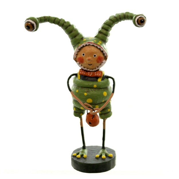 Lori Mitchell Little Alien One Figurines 6 0 Inches Halloween Trick Or Treat 93903 Polyresin Green