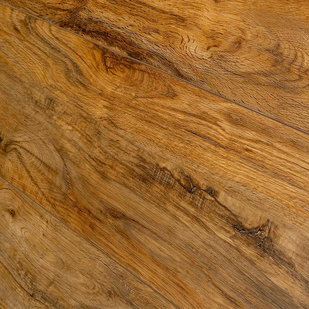 Dekorman Madison Rocky Mountain Oak 28 MIL x 9 in. W x 60 in. L Click Lock Waterproof Lux Vinyl Plank Flooring (22.4 sqftcase) DKMXL801