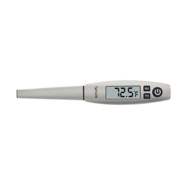 Taylor Pen Style Digital Kitchen Meat Cooking Thermometer Stainless