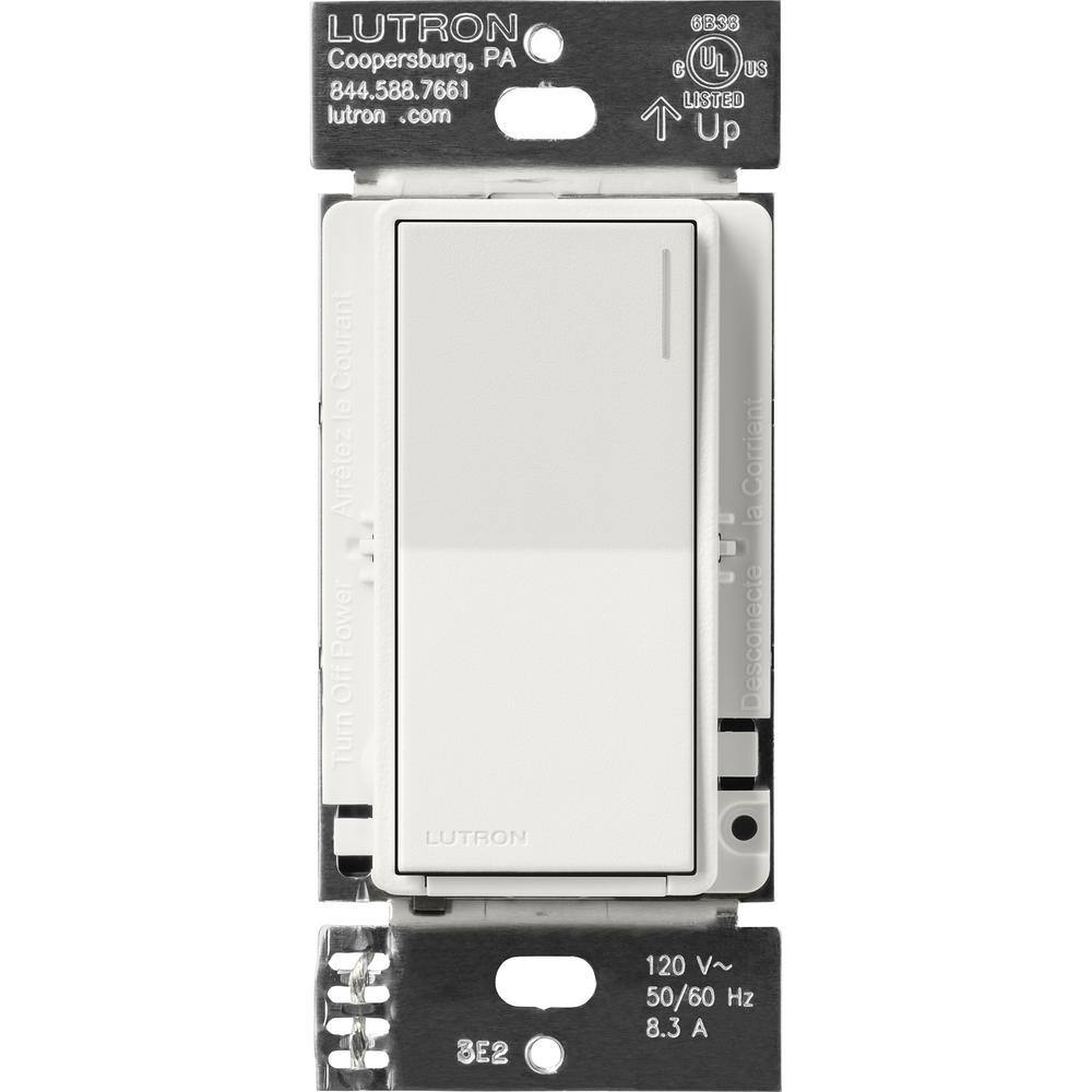 Lutron Sunnata Companion Switch only for use with Sunnata OnOff Switches Architectural White (ST-RS-RW) ST-RS-RW