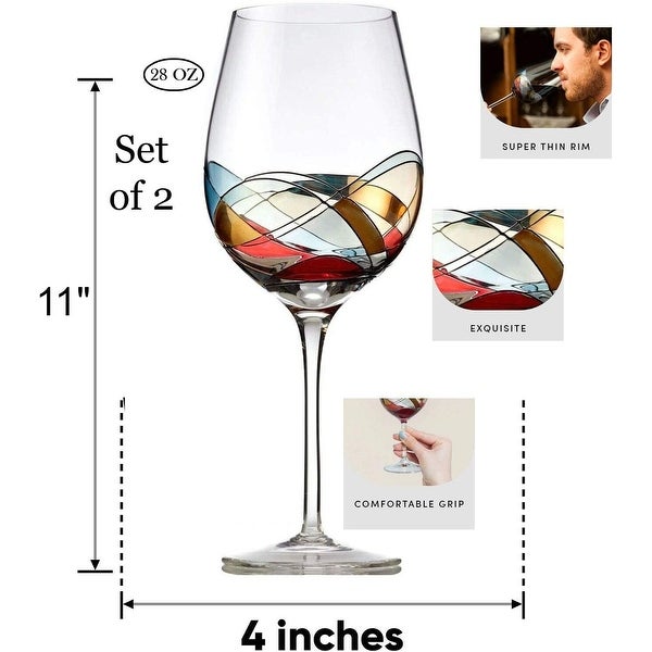 Wine Glass Gift Set - Set of 2