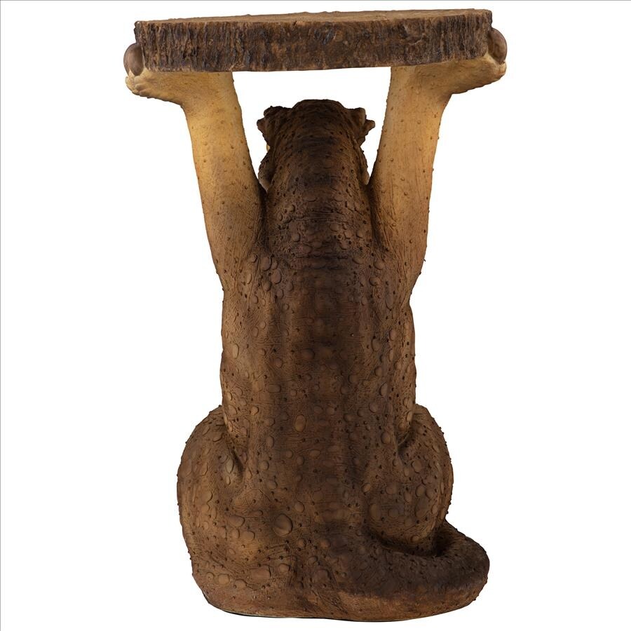 Design Toscano Tyrant T Rex Sculptural Dinosaur Side Table
