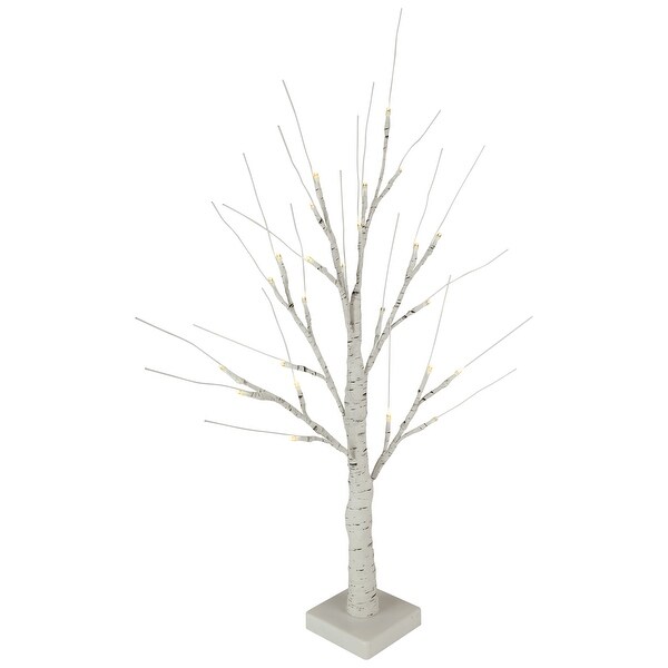 LED Lighted Birch Twig Christmas Tree