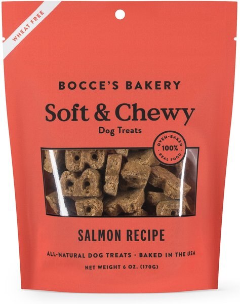 Bocce's Bakery Soft and Chewy Salmon Recipe Dog Treats