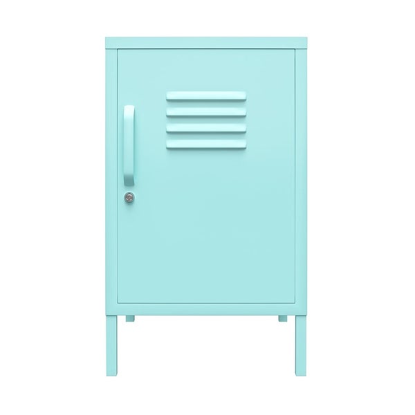 Cache Metal Locker End Table， Mint