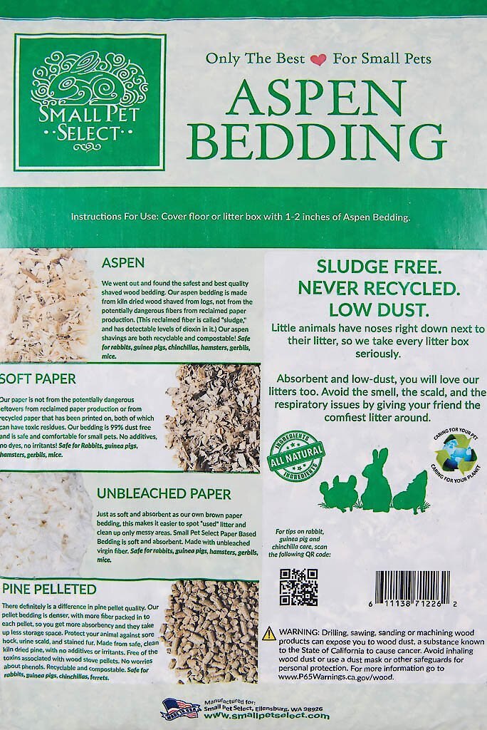 Small Pet Select Small Pet Aspen Bedding