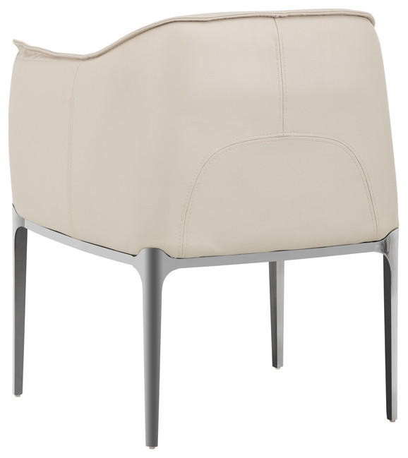 Jaxon Dining Armchair Barely Beige   Contemporary   Dining Chairs   by Virgil Stanis Design  Houzz