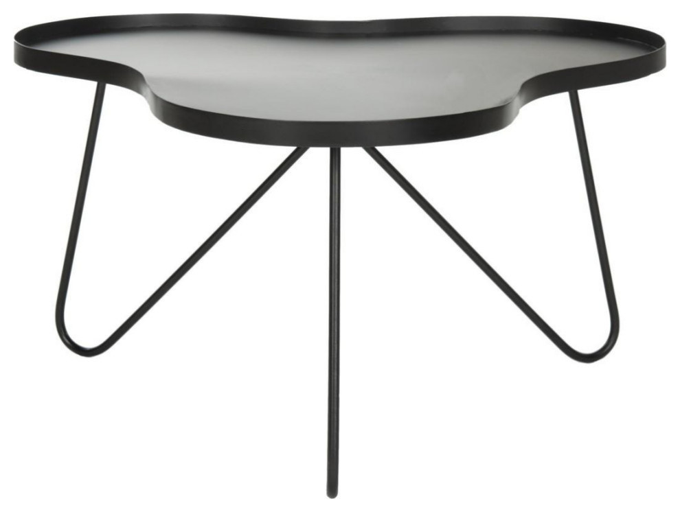 Ginsie Coffee Table  Black   Midcentury   Coffee Tables   by Rustic Home Furniture Deco  Houzz